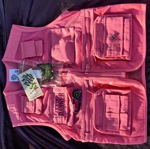 Children's Pink Size Medium Explorer Vest - Souvenir from Zions National Park